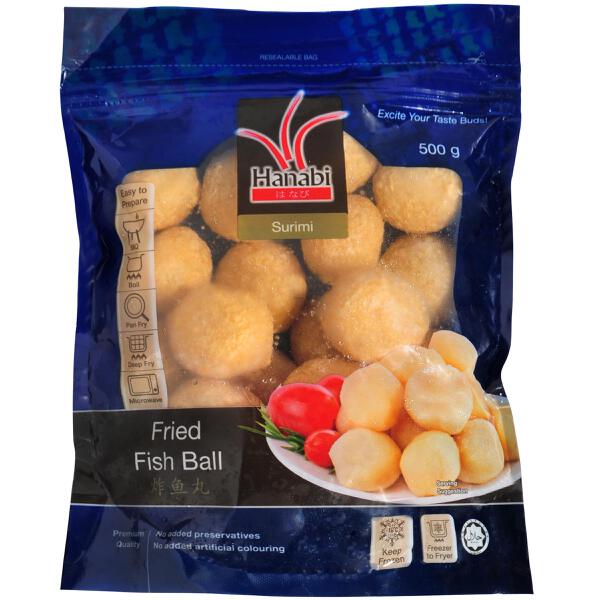 Buy Hanabi Frozen Surimi Fried Fish Balls 500g Coles