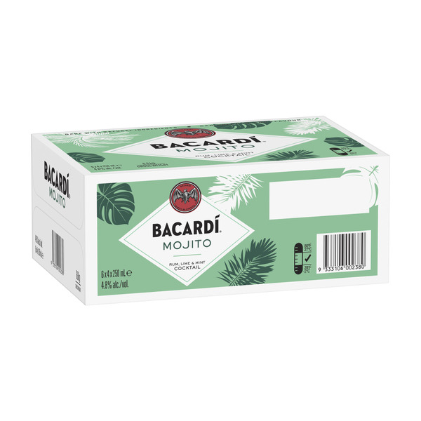 Buy Bacardi Mojito Can Ml Pack Coles