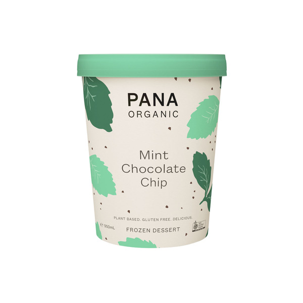 Calories In Pana Organic Frozen Dessert Mint Chocolate Chip Calcount