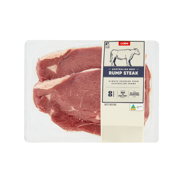 Buy Coles No Added Hormone Beef Rump Steak G Coles