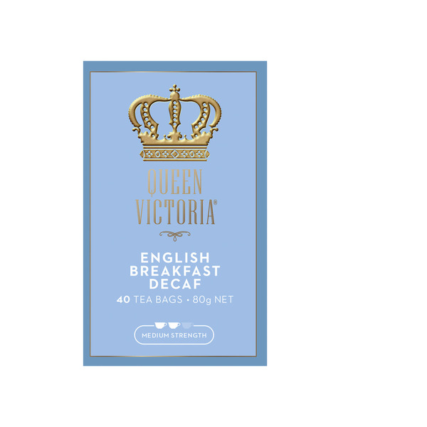 Buy Queen Victoria Decaf Tea Bags 40 Pack Coles