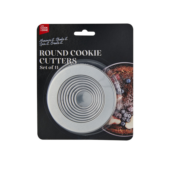 Buy Cook Dine Round Cookie Cutters 11 Pack Coles