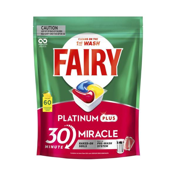 Buy Fairy Platinum Plus Lemon Dishwashing Tablets Pack Coles