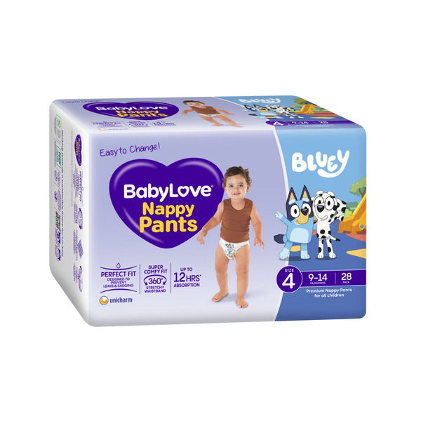 Babylove Nappy Pants Size 4 (9-14Kg)