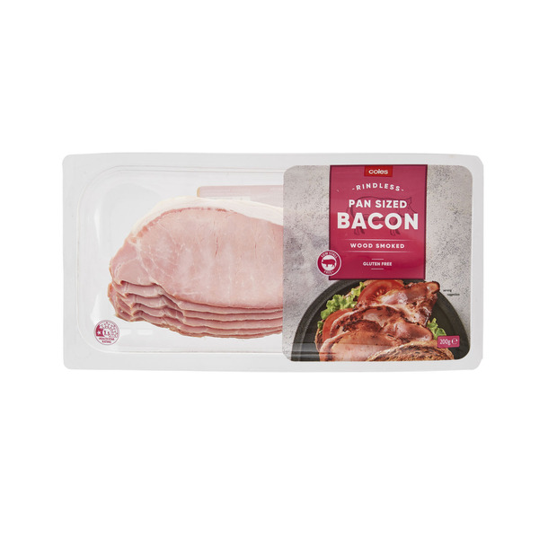 Rindless Pan Sized Bacon