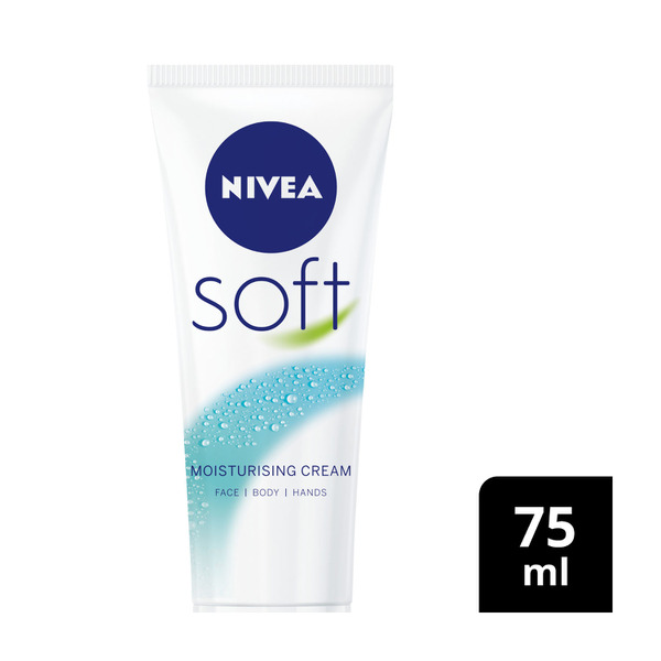 Nivea Soft Cream Face Tube Light 75mL