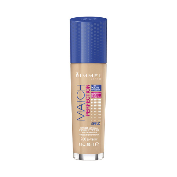 Rimmel Match Perfection Foundation Soft Beige 200