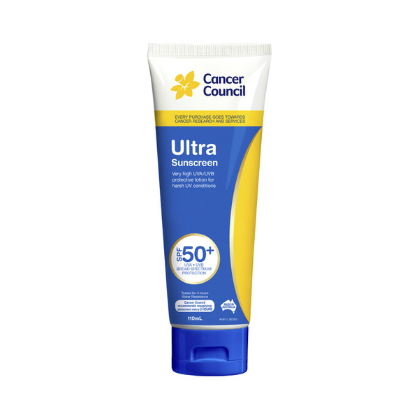 Cancer Council SPF 50+ Sunscreen Tube Ultra