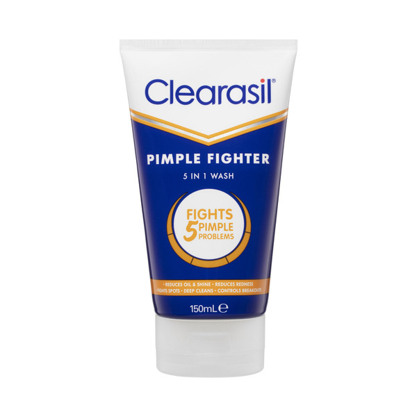 Clearasil 5 In 1 Pimple Fighter Face Wash