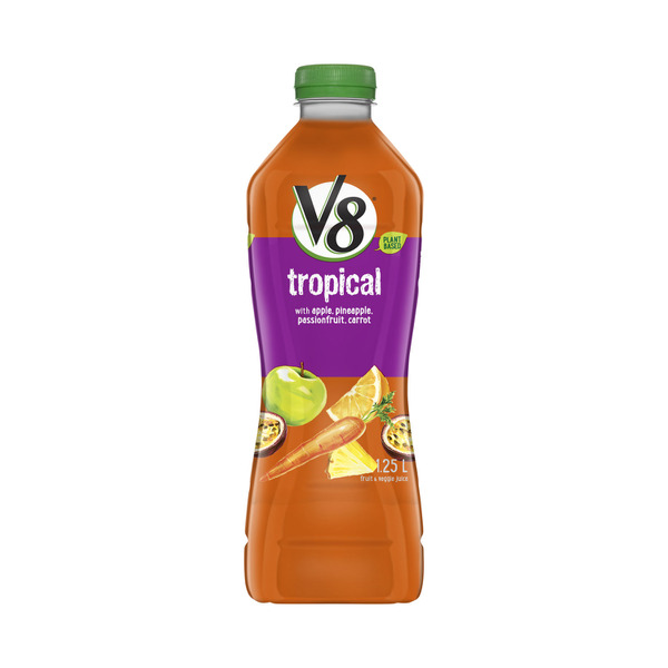 Calories in Campbell's V8 Tropical Juice