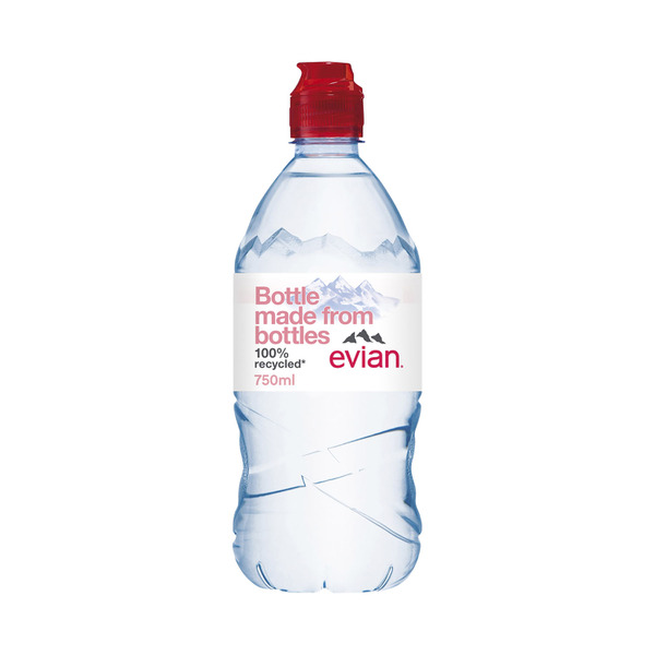 Buy Evian Natural Mineral Water 750mL