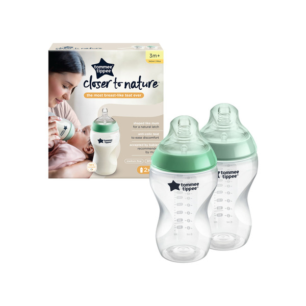 Tommee Tippee Closer to Nature Baby Bottle 340ml - Tommee Tippee Store