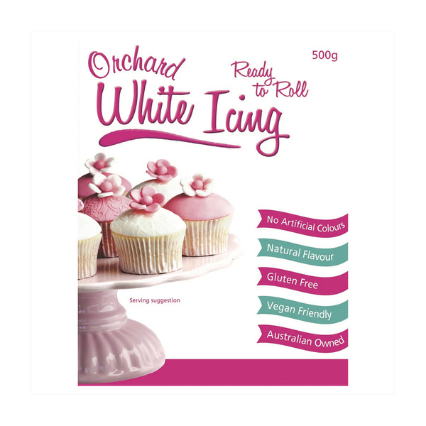 White fondant for icing (500gr) 