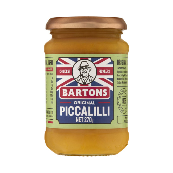 Calories in Bartons Original Piccalilli