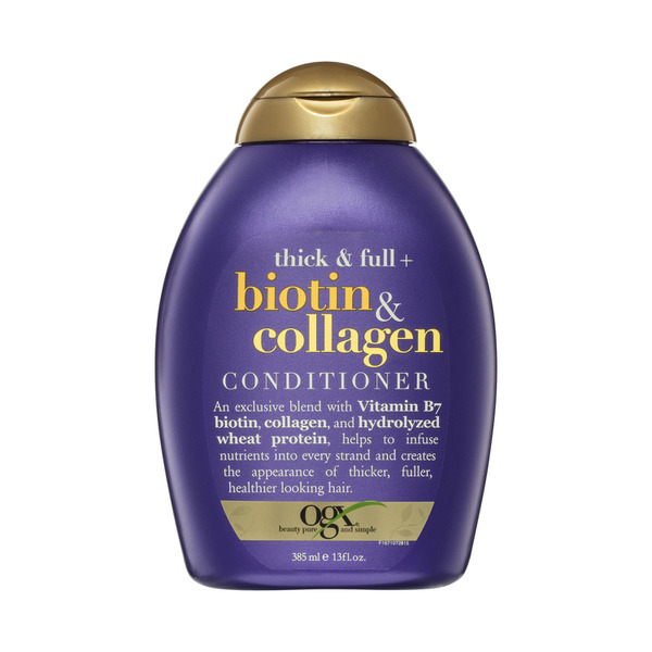 Ogx Thick & Full + Volumising Biotin & Collagen Conditioner For Fine Hair