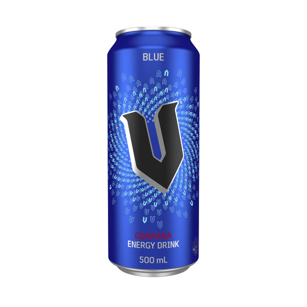 Buy V Energy Drink Blue Can 500mL | Coles