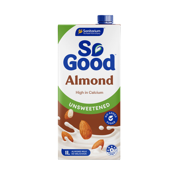 Sanitarium So Good Long Life Unsweetened Almond Milk | 1L