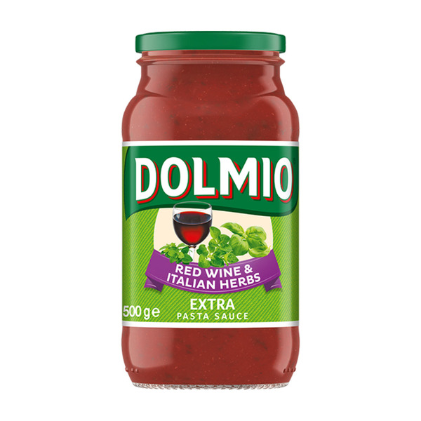 Dolmio Extra Red Wine & Italian Herbs Pasta Sauce | 500g
