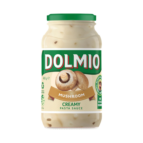 Buy Dolmio Creamy Mushroom Pasta Sauce 490g | Coles