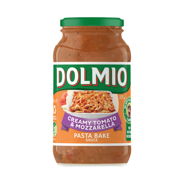 Buy Dolmio Creamy Tomato & Mozzarella Sauce For Pasta Bake 495g | Coles
