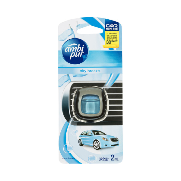 Ambi Pur Sky Breeze Car Air Freshener Mini Clip