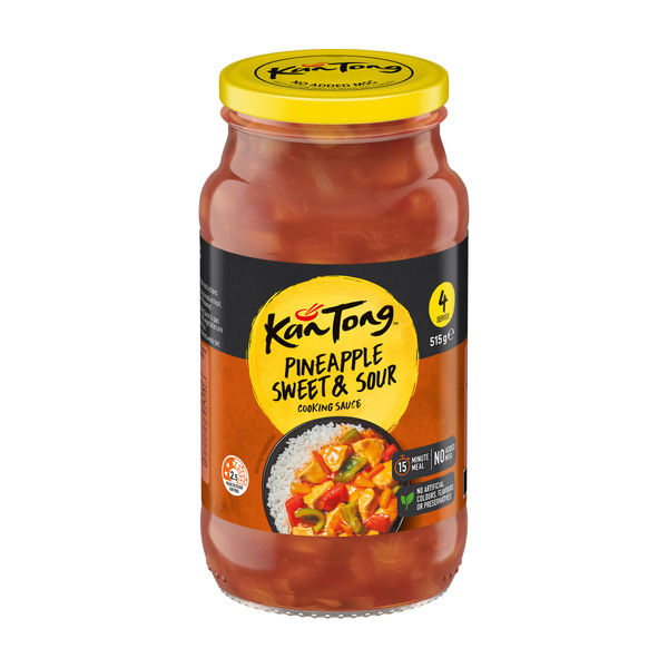 Kan Tong Pineapple Sweet & Sour Stir Fry Cooking Sauce