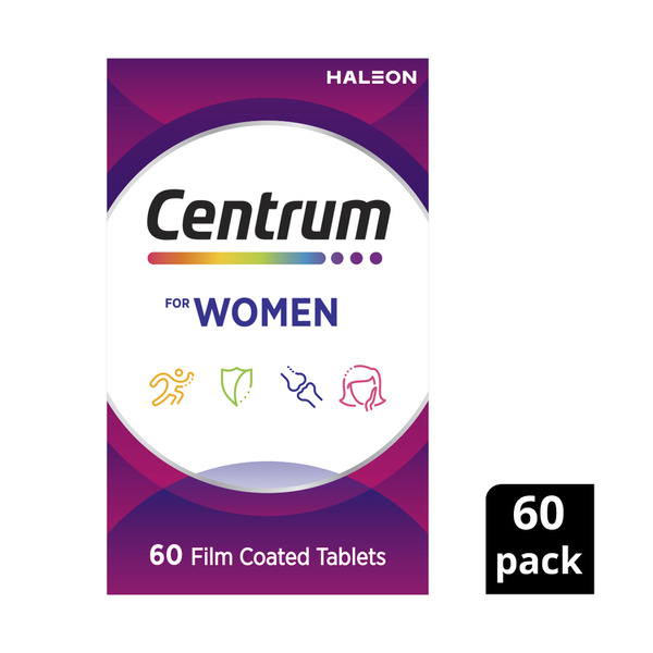 Centrum Multivitamin And Mineral Supplement for Women 60 Tablets