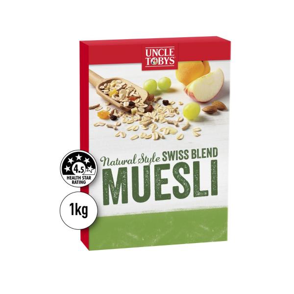 Uncle Tobys Natural Style Muesli