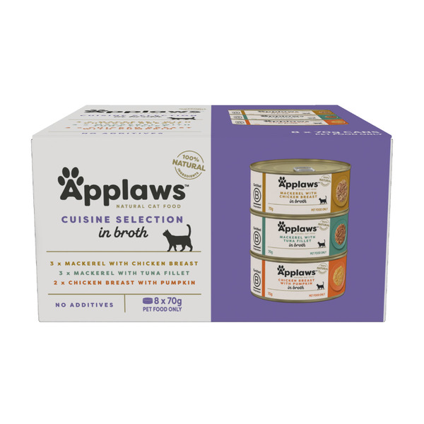 Buy Applaws Tin Mp Cuisine Selection Cat Food 8x70g 8 pack Coles