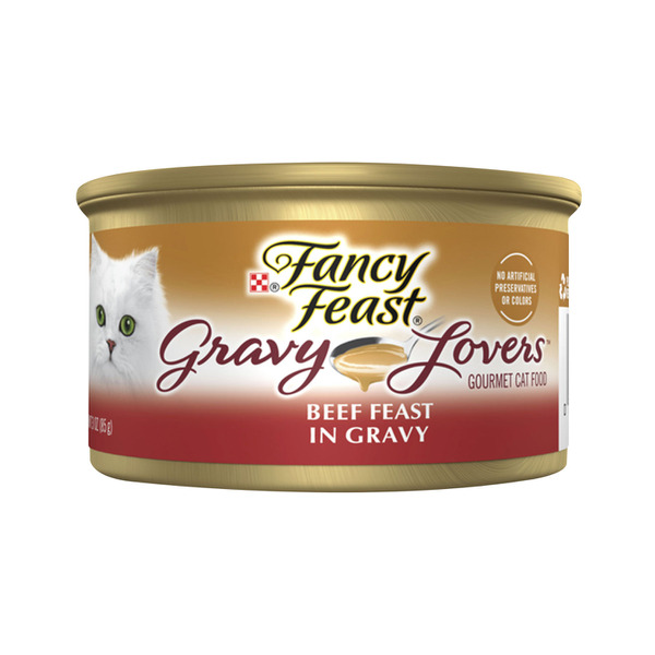 Fancy Feast Classic Cat Food Gravy Lovers Beef | 85g
