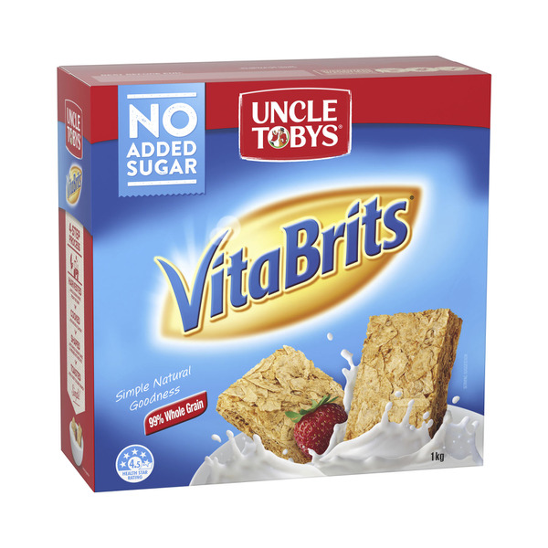 Calories in Uncle Tobys Vita Brits Cereal