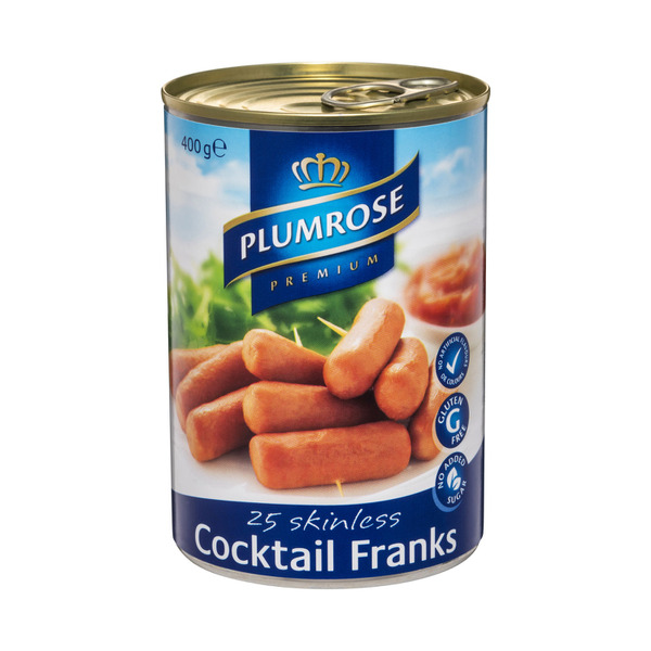 Plumrose Cocktail Frankfurts 25 pack