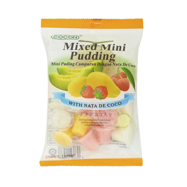 Calories in Cocon Mixed Mini Pudding 25 Pack