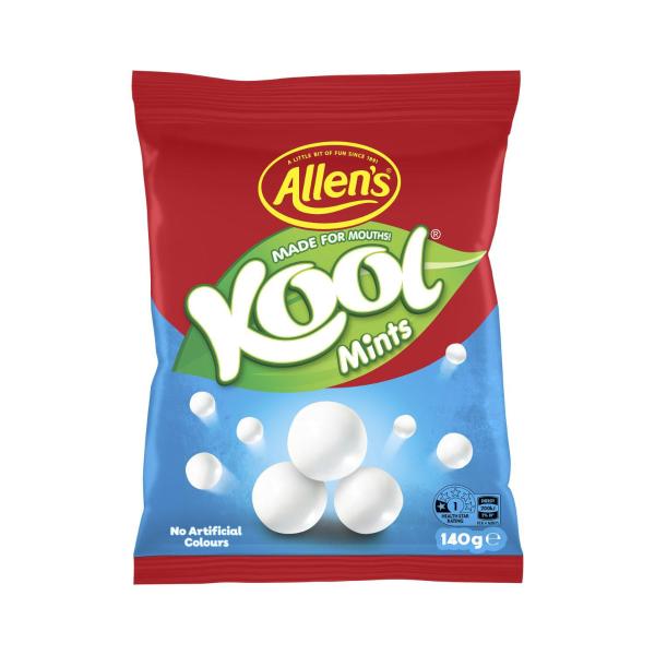 Allen's Lollies Kool Mints 140g