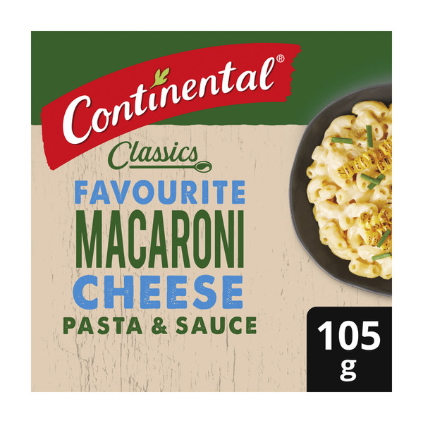 Continental Macaroni Cheese Pasta & Sauce Serves 3