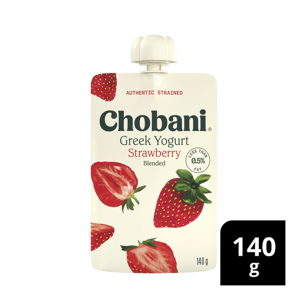 Greek Yogurt Pouch Strawberry