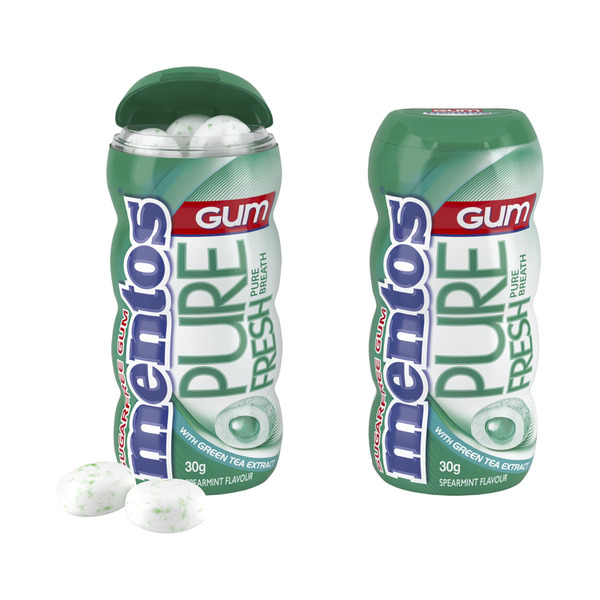 Mentos Pure Fresh Spearmint Chewing Gum