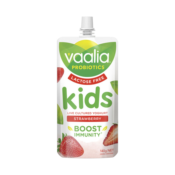 Vaalia Kids Lactose Free Strawberry Yoghurt | 140g