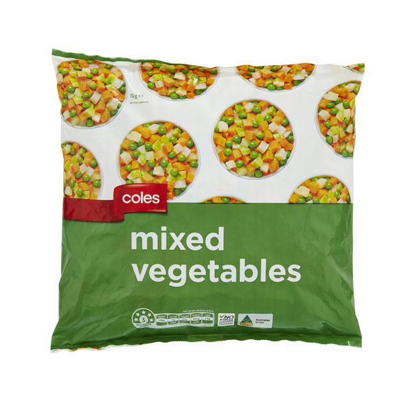 Browse Mixed Vegetables Coles