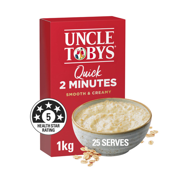 Uncle Tobys Quick Oats Porridge