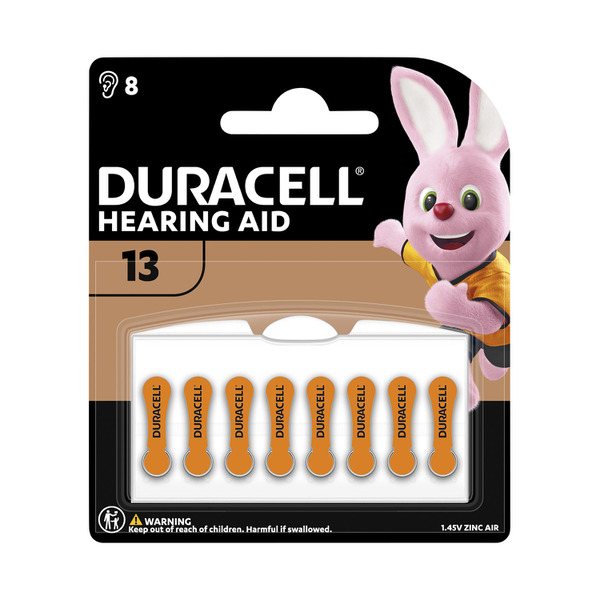 Buy Duracell Hearing Aid S13 Batteries 8 pack Coles