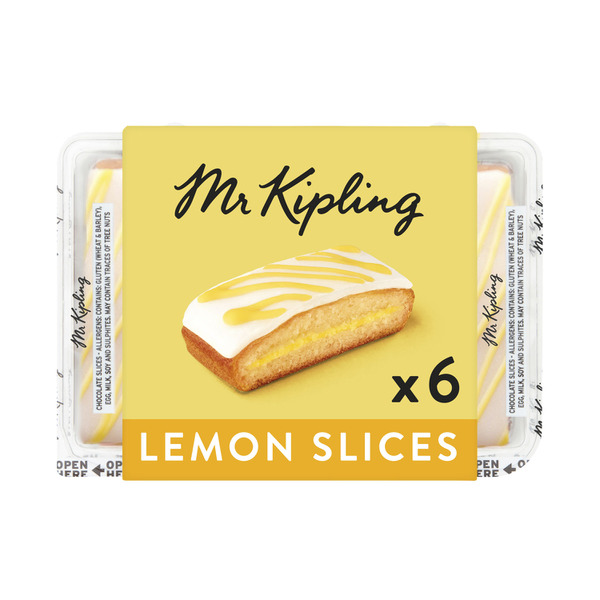 Mr Kipling Lemon Slices 6 Pack