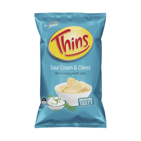 Thins Sour Cream & Chives Potato Chips