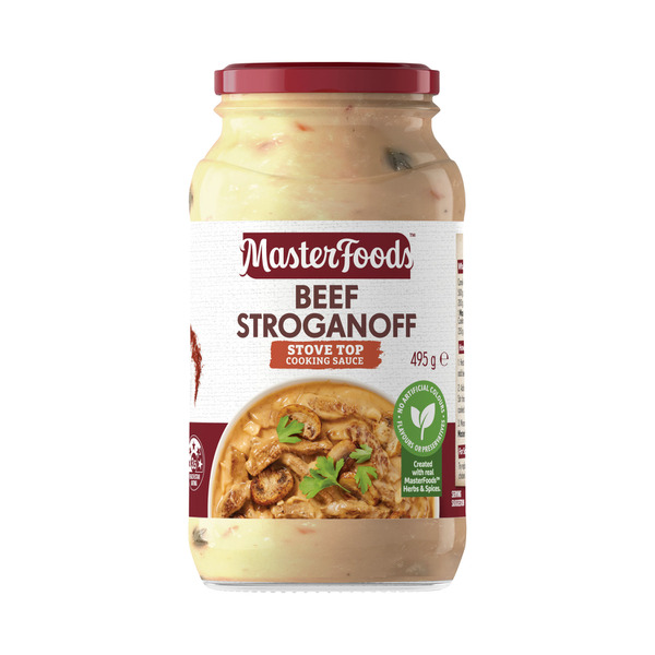 MasterFoods Beef Stroganoff Simmer Sauce