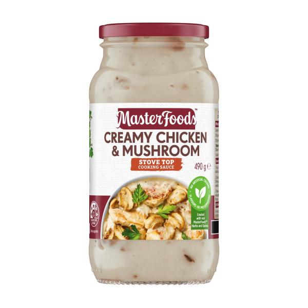 MasterFoods Creamy Chicken & Mushroom Simmer Sauce