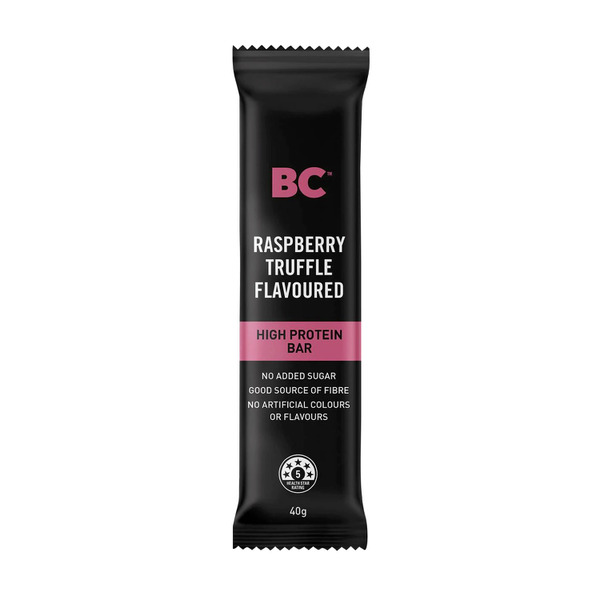 BC Snacks Raspberry Truffle Flavoured High Protein Bar