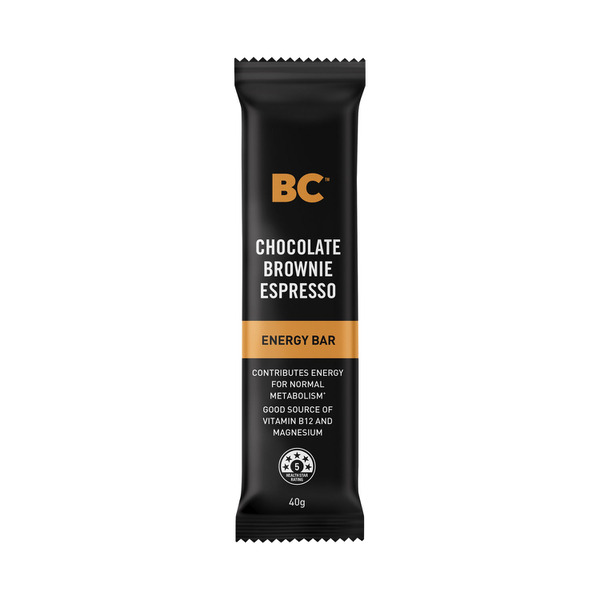 BC Snacks Chocolate Brownie Espresso Energy Bar