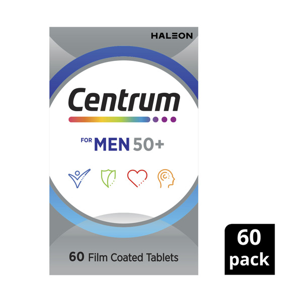 Centrum Multivitamin Tablets For Men 50+
