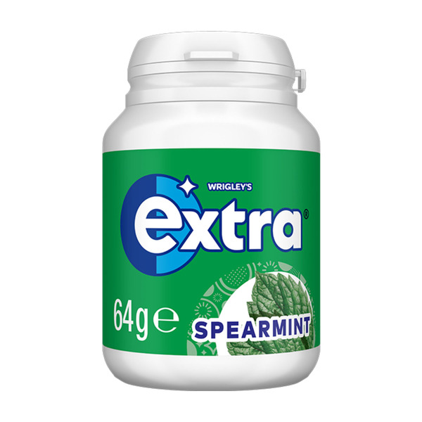Calories in Extra Spearmint Sugar Free Chewing Gum