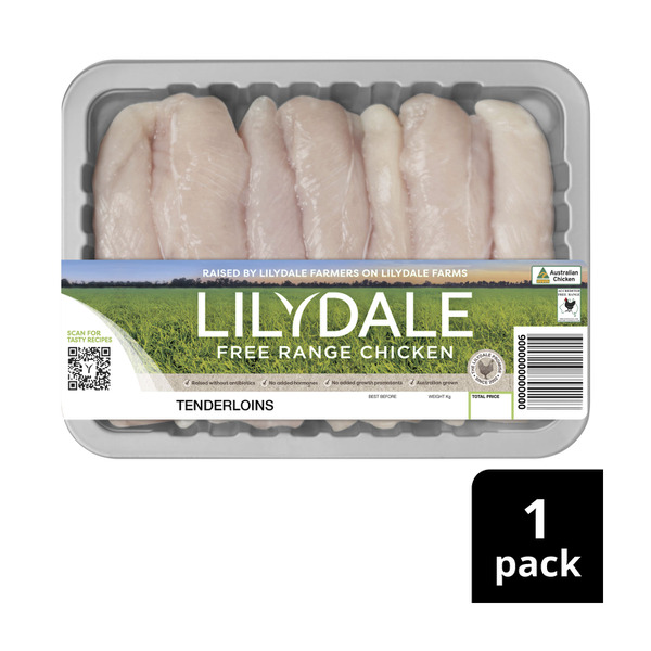 Lilydale Free Range Chicken Tenderloins | 500g